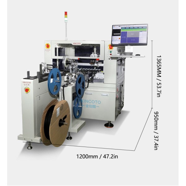 Universal Automatic IC Programming Device KA2000 Integrated Tape Reel Tray Tube Burner Tester Machine for MCU Flash EEPROM SMT Line