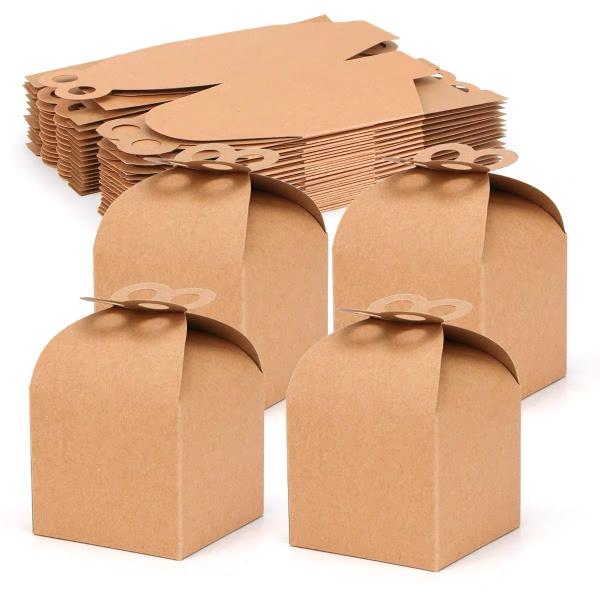Basque Cake Box Baked Dessert Packaging Simple Portable Pastry Mousse Chiffon Cheese Box