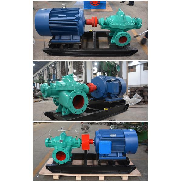 Large Flow Volute Casing Double Suction Split Case Pump Horizonal Install