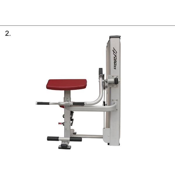 Professional Matrix Strength Training Equipment Gym Biceps Curl Machine