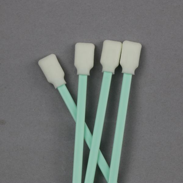 Printer Head Rectangle Sponge Head PP Handle Foam Tip Cleaning Swab