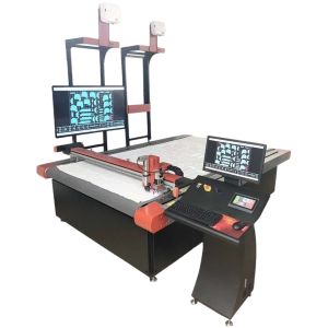 AC 220V/380V±10% 2516 CNC Fabric Cutting Machine for Clothing 35mm Thickness