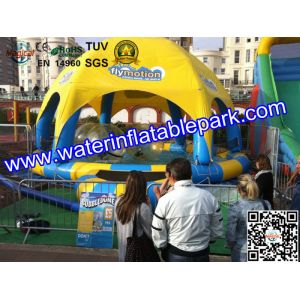 PVC Flexible Kids Cool Inflatable Pool Toys With Tent Cover