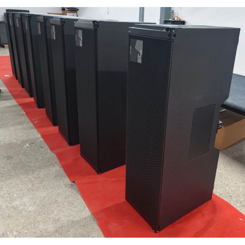 Dual Outdoor Stage Line Array Speaker System 14 Inch Three Way 1600w