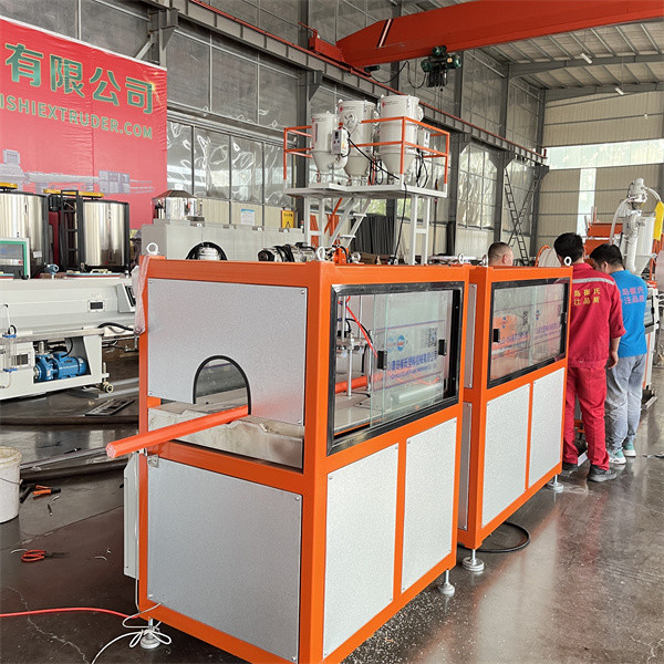 Automatic HDPE COD Silicon Core Bundle Pipe Extrusion Production Line for Fiber Optic Cable Protection