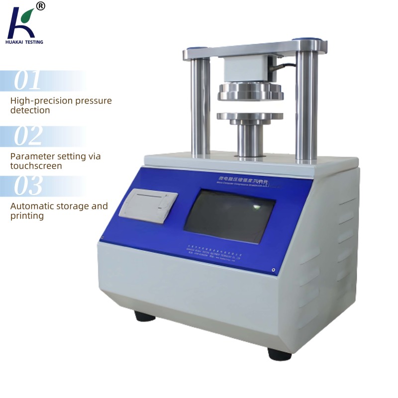 Microcomputer Compression Strength Testing Machine Microcomputer Edge/Ring Pressure Strength Testing Machine