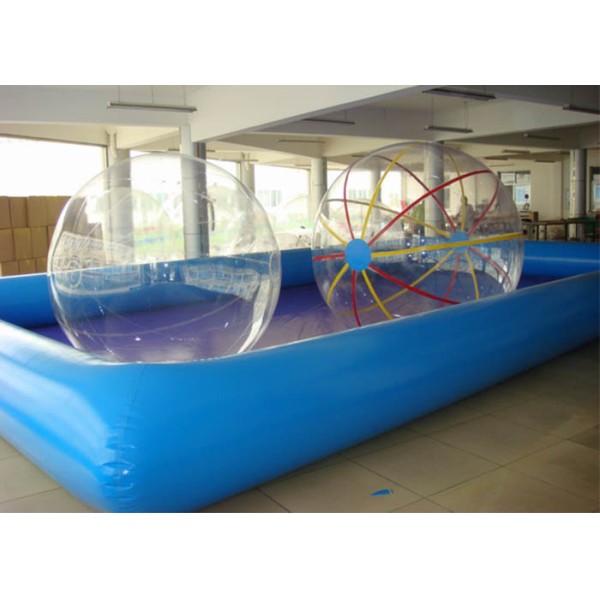 Durable Small Inflatable Deep Pool 0.9mm PVC Tarpaulin Easy To Clean