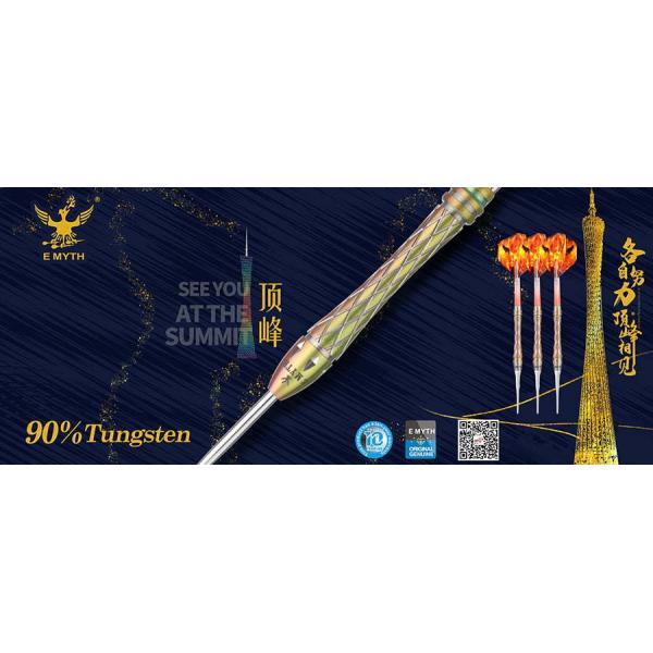 Emyth Darts 2BA 90% Tungsten Darts Set Darts Barrel 22g SUMMIT