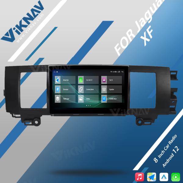 8 Inch Jaguar XF 2011-2015 Touch Screen Car Stereo Wireless Android Auto Head Unit Carplay