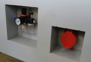 220V-480V Down Draft Table Customized Downdraft Tables Grinding Dust In Rugged Conditions