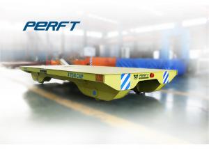 Buy cheap Battery Operated Platform Rail Transfer Cart For Materials Handling product