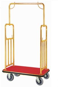 Buy cheap Room Service Trolley With Titanium Gold Plated Tube product