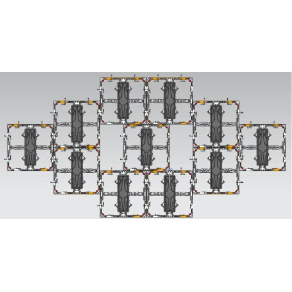 3840Hz Refresh Rate Hd Led Screen , P3.91 Led Video Display Panel Customized Design