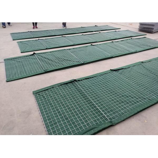 Mil 7 Galvanized Wire Defensive Barrier For Sand Wall