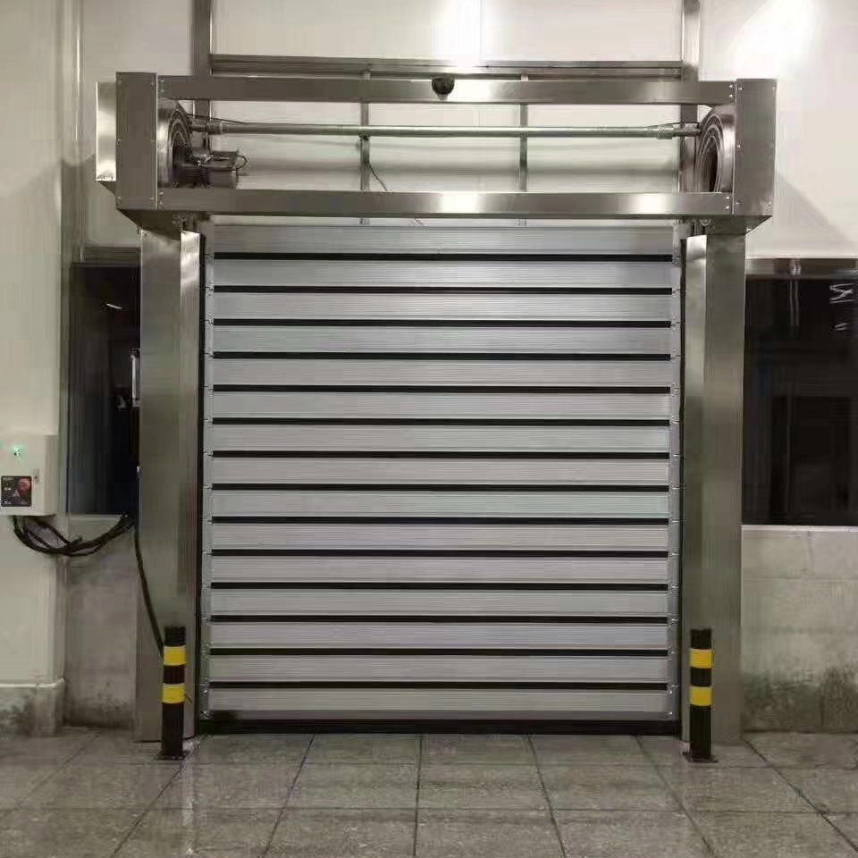 Spiral High Speed Door Smart Logistics Centers Distribution Access System