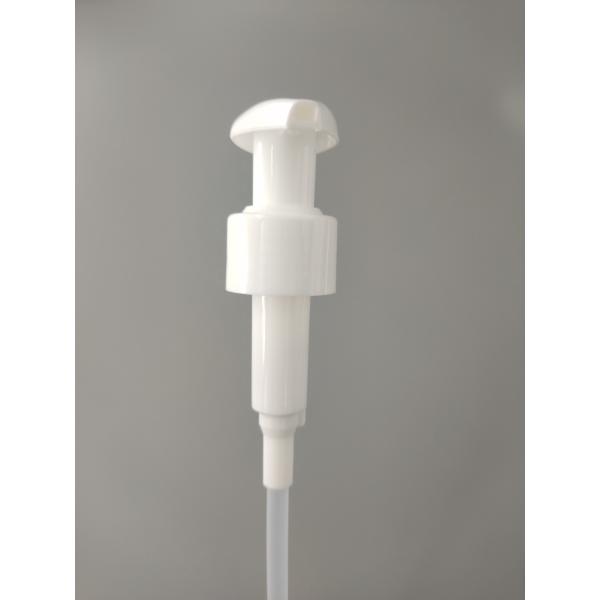 28/415 Anodized White Lotion Dispenser Pump