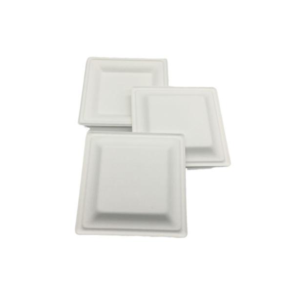 100% Compostable 6 Inch 10g Sugarcane Waste Plates