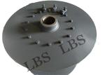 Tower Crane Winch Grooved Drum With Brake Belt Customized