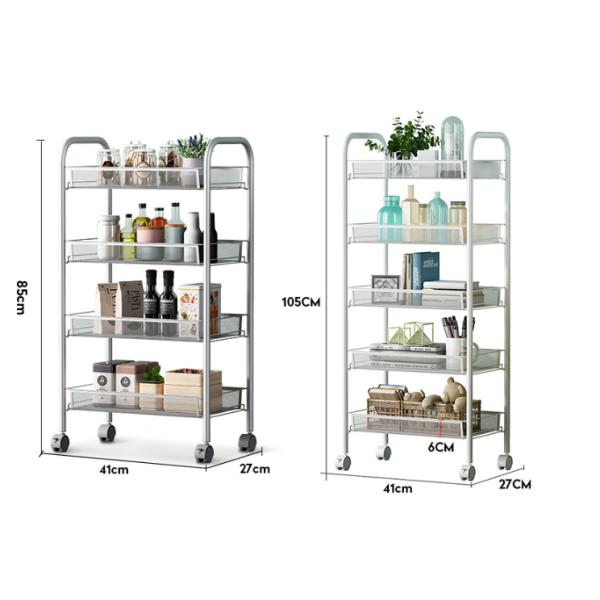 basket shelf sizes