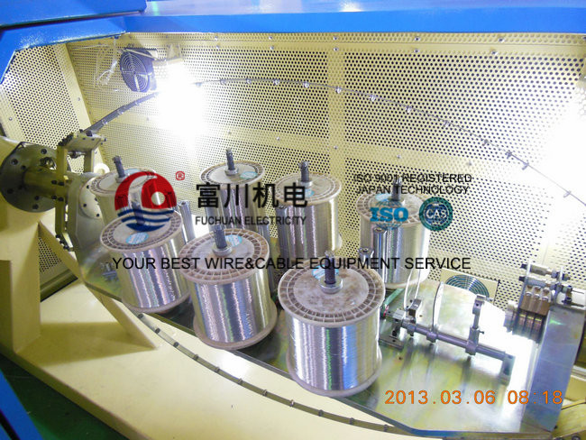 High Productivity Copper Wire Bunching Machine Twist 19 Pcs Wires One Time