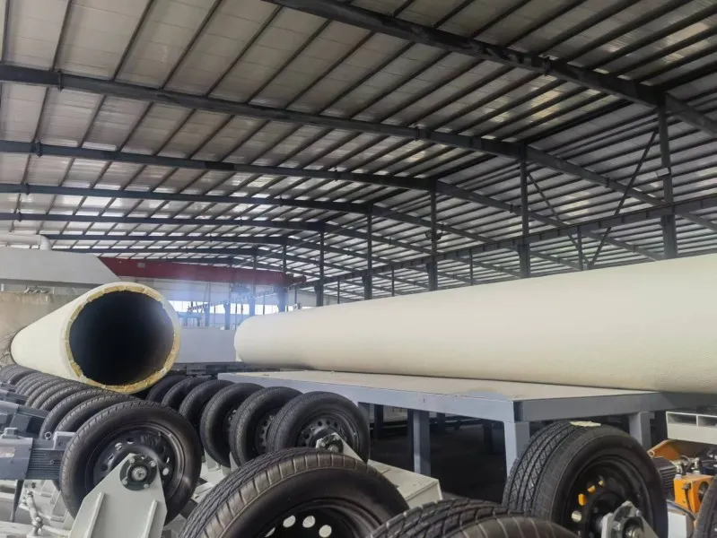 PE Outer Casing Foam Thermal Insulation Steel Pipe Coated by Spray Winding for Long-Lasting Insulation
