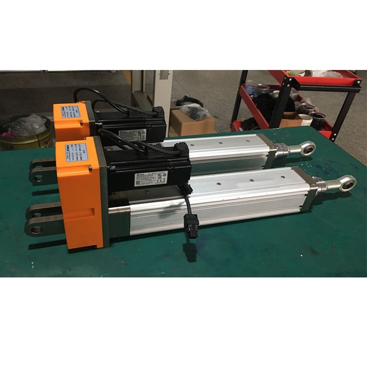 Precision Large Thrust Electric Cylinder Special Piston Folding Linear Actuator Servo Motor Manufactured 52 Electric Cylinder