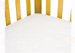 Secure Stay Mini Organic Crib Mattress Pad 80% Cotton + 20% Poly 52” X 28”