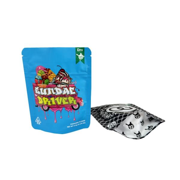 Customized Foil Bag For Tobacco Leaf Packaging Plastic Empty Natural Leaf Cigar Bags