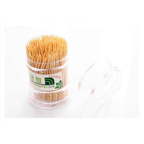 Biodegradable Bamboo Toothpicks Individual Box Packed