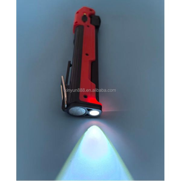 2026 Strong Light COB Charging Work Lamp Foldable Multi-function Portable Emergency Car Repair Work Inspection Lamp