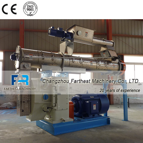 Automatic Cow Feed Processing Feed Pellet Making Machine With Famous Bearing