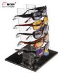 Tabletop Acrylic Eyewear Display Rack For Brand Shop 5 Pairs Sunglasses