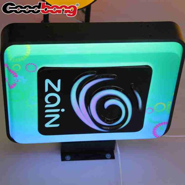 Aluminium Frame Vacuum Forming LED Light box for Restaurant advertising