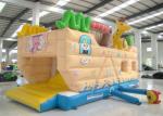 Common Elephant Animals Pirate Ship Inflatable Slide Children cute inflatable