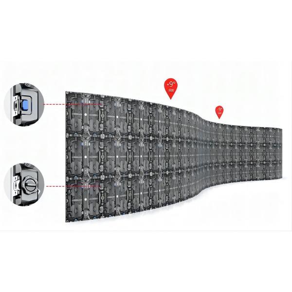 HD Indoor Rental LED Display Screen 500X1000mm With Die Casting Aluminum Material