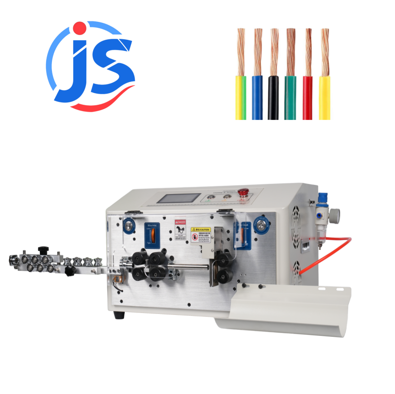 Multi Core Automatic Cable Cutting Machine Touch Screen Wire Cutting Stripping Machines