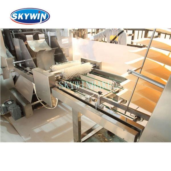 ISO9000 Long Service Life SS304 Chocolate Coating Machine Chocolate Wafer Bar