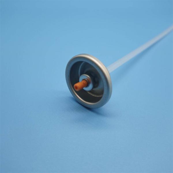 Foam cleaner valve side profile