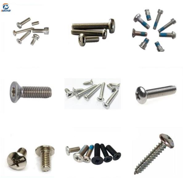Steel A2 70 Phillips Drive Slotted Round / Pan Head Machine Screws