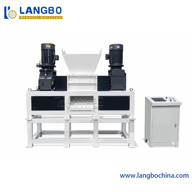 Waste Processing Shredder Machine Automatic Control System For Industrial