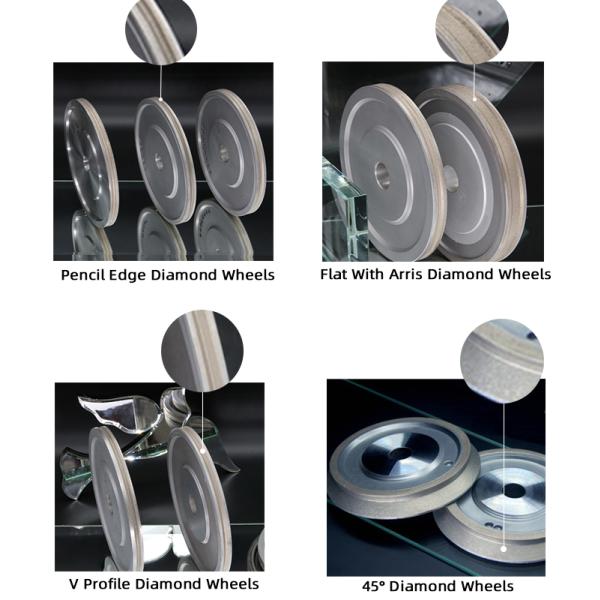 Cheap diamond coated flat lap wheel polishing Angle diamond grinding wheels