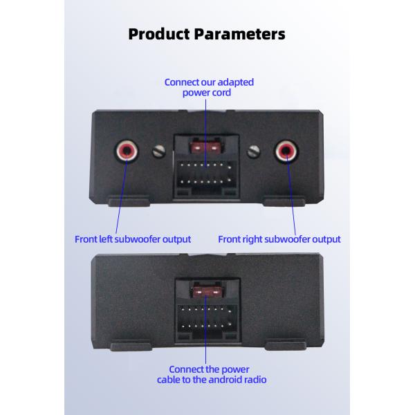 12-24v Voltage 4 Way DSP Car Amplifier for Android Big Screen Providing and Performance