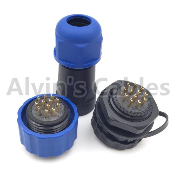 SD20 TP ZM Waterproof Cable Connector Electrical Power Connectors Male Panel Mount Part