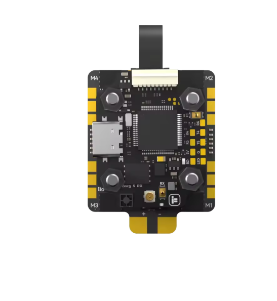 IFlight Borg 5S RX Stack with Borg 5S RX FC Flight Controller / Borg 60RS ESC for FPV Racing Parts