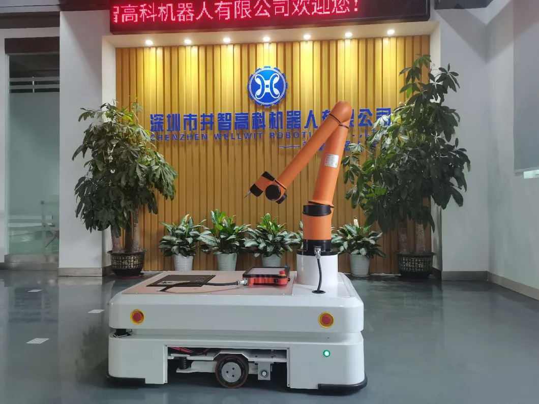 Wellwit ODM OEM Composite Robot Costomized Collaborative Robot with Qr Code Navigation