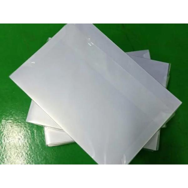 Uncoated Transpartent PVC Overlay Film For Plastic Cards Lamination