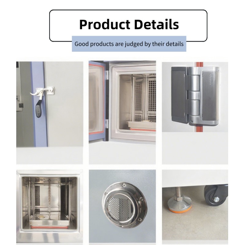 Dual-Zone Environmental Climate Simulation Test Machine Automatic Thermal Shock Testing Equipment