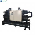 Two Screw Compressor System Water Cooled Chiller Sulfuric Acid Anodizing Plating