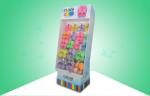 Offset Prnting Cardboard Free Standing Display Units used in Kids Shoes