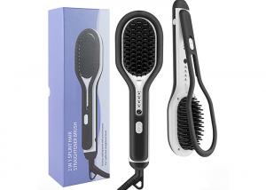 China Electric Hot Hair Tool Straightener Brush With Clamp OEM ODM Service on sale